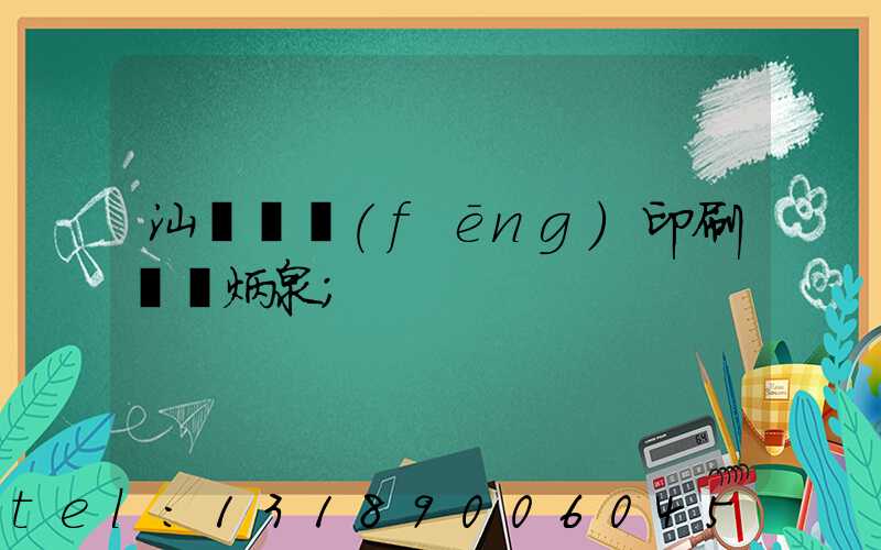 汕頭東風(fēng)印刷廠黃炳泉