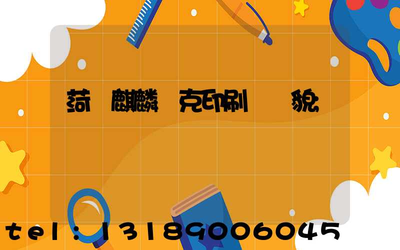 菏澤麒麟撲克印刷廠廠貌