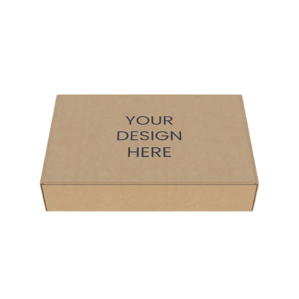 包裝盒定制-無插舌飛機盒型設(shè)計結(jié)構(gòu)圖